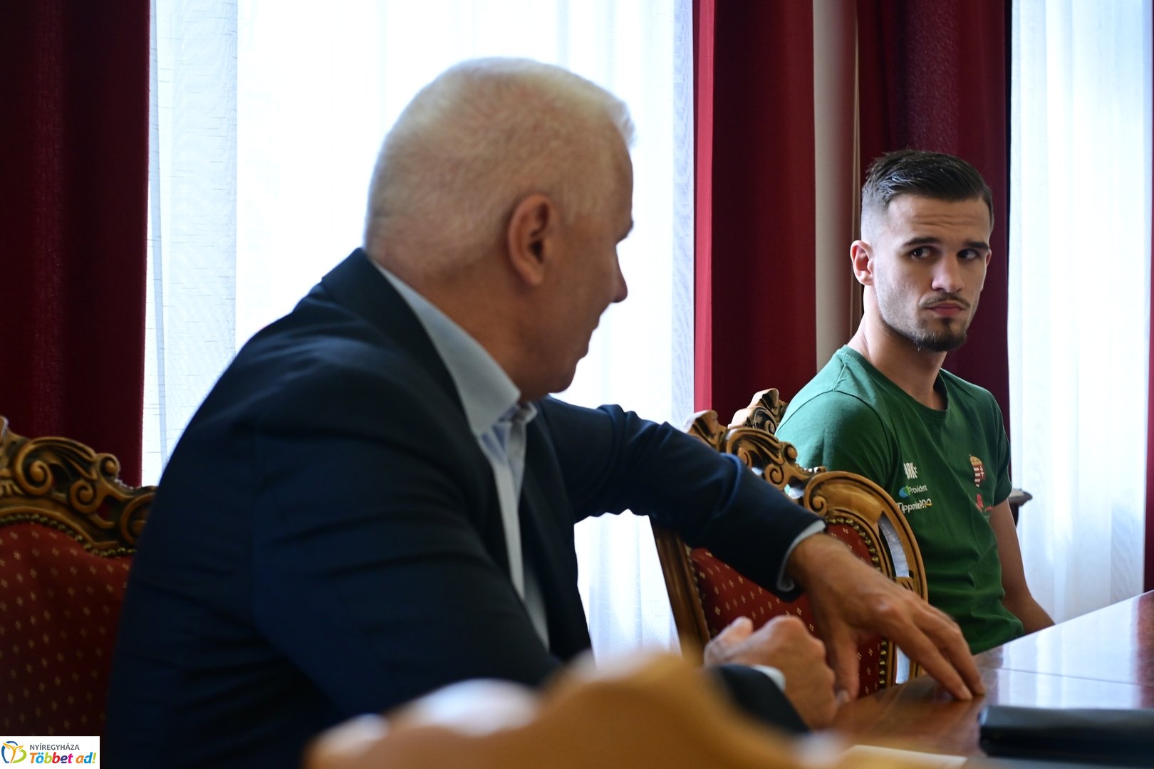 Ökölvívók fogadása a Városházán 2026 júliusában