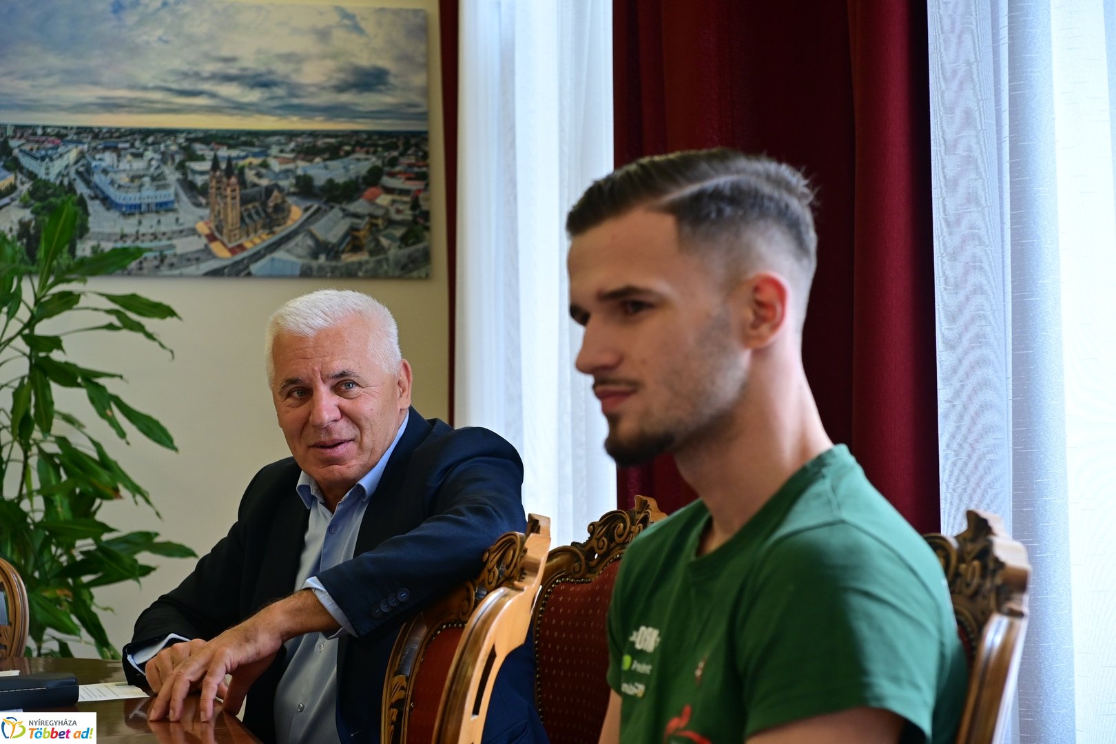 Ökölvívók fogadása a Városházán 2026 júliusában