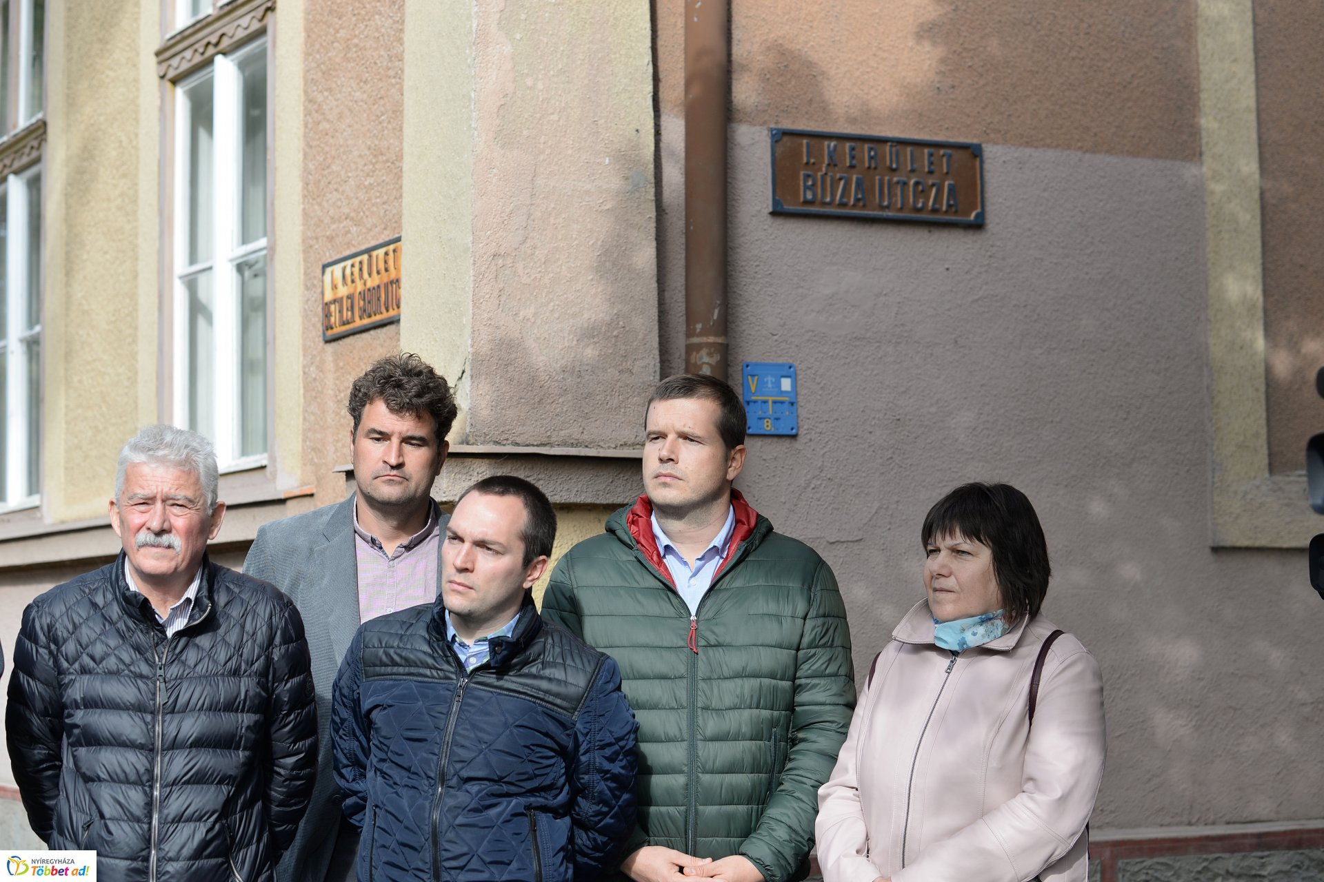 Okos zebra a Bethlen Gábor utcán