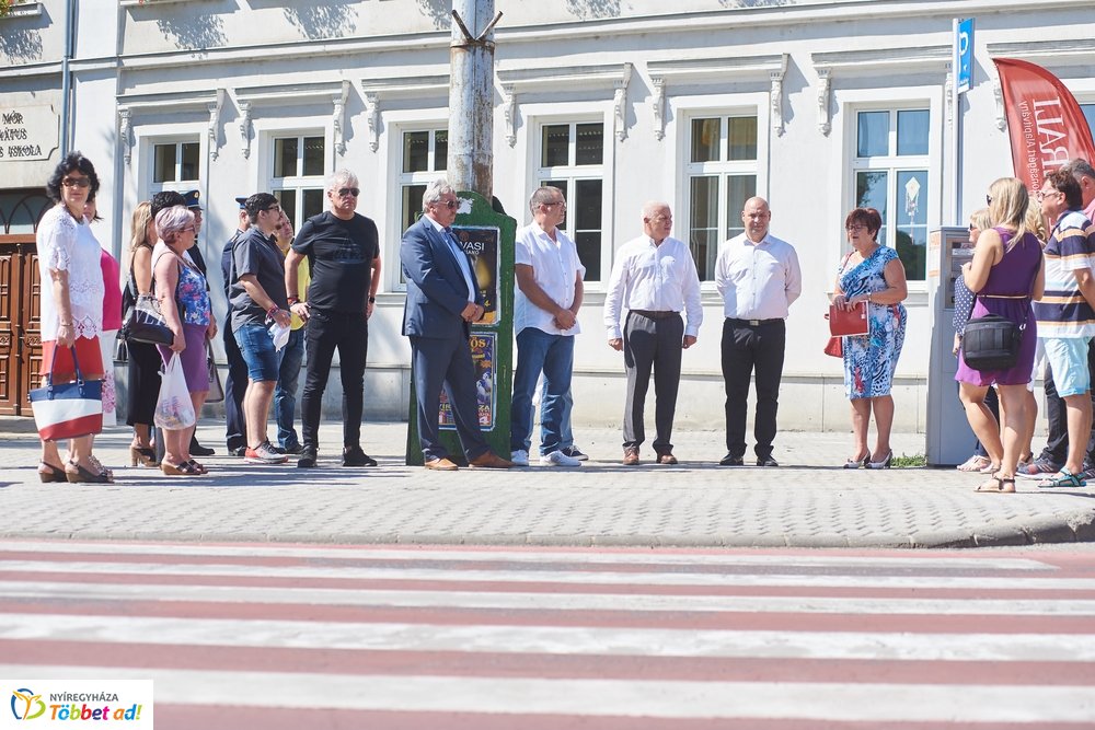 Okos-zebra a Kálvin téren