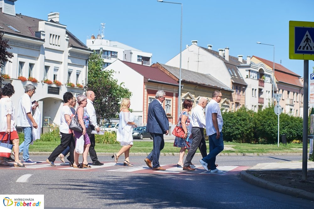 Okos-zebra a Kálvin téren