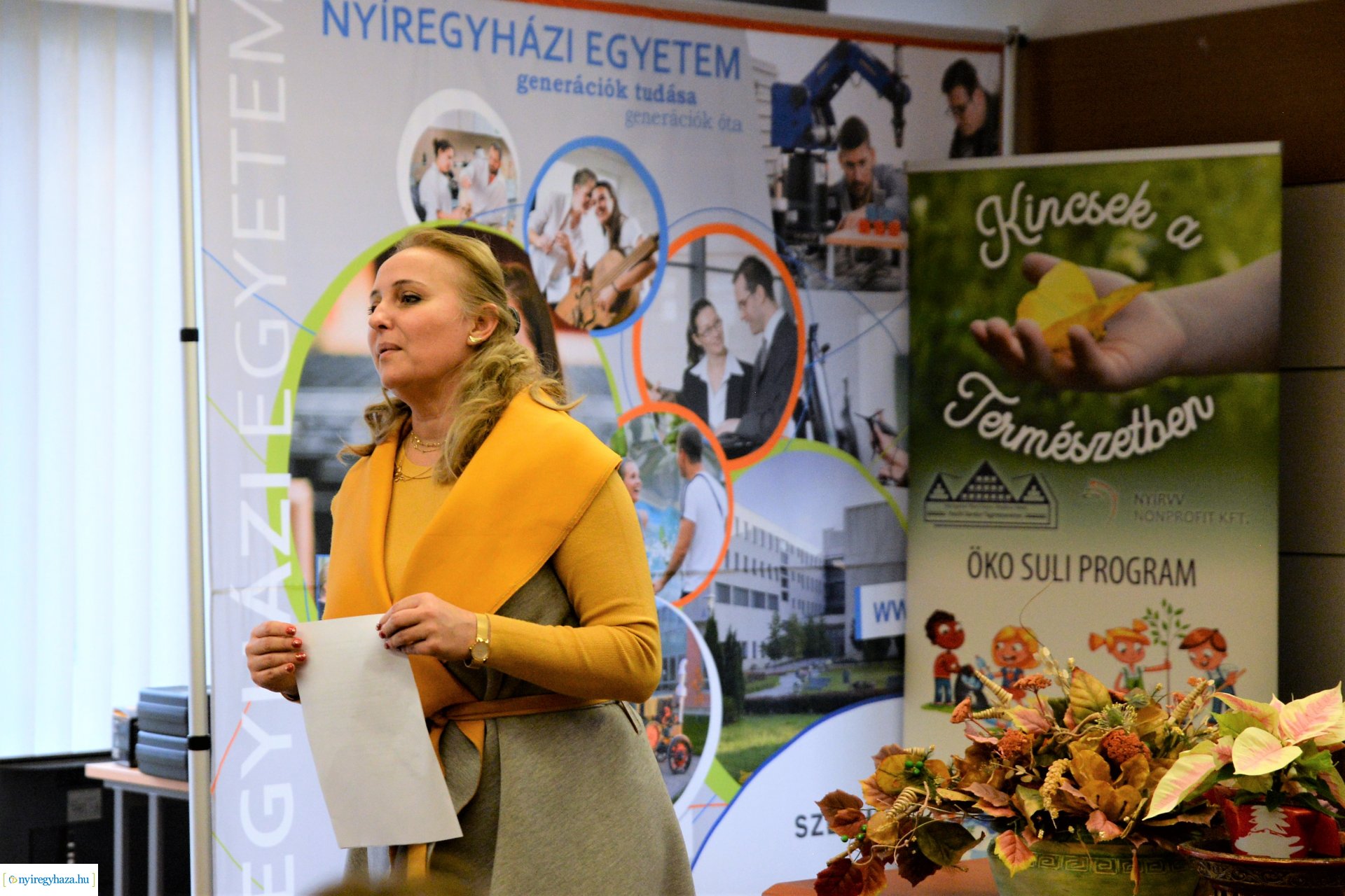 Ökosuli program konferencia a Nyíregyházi Egyetemen