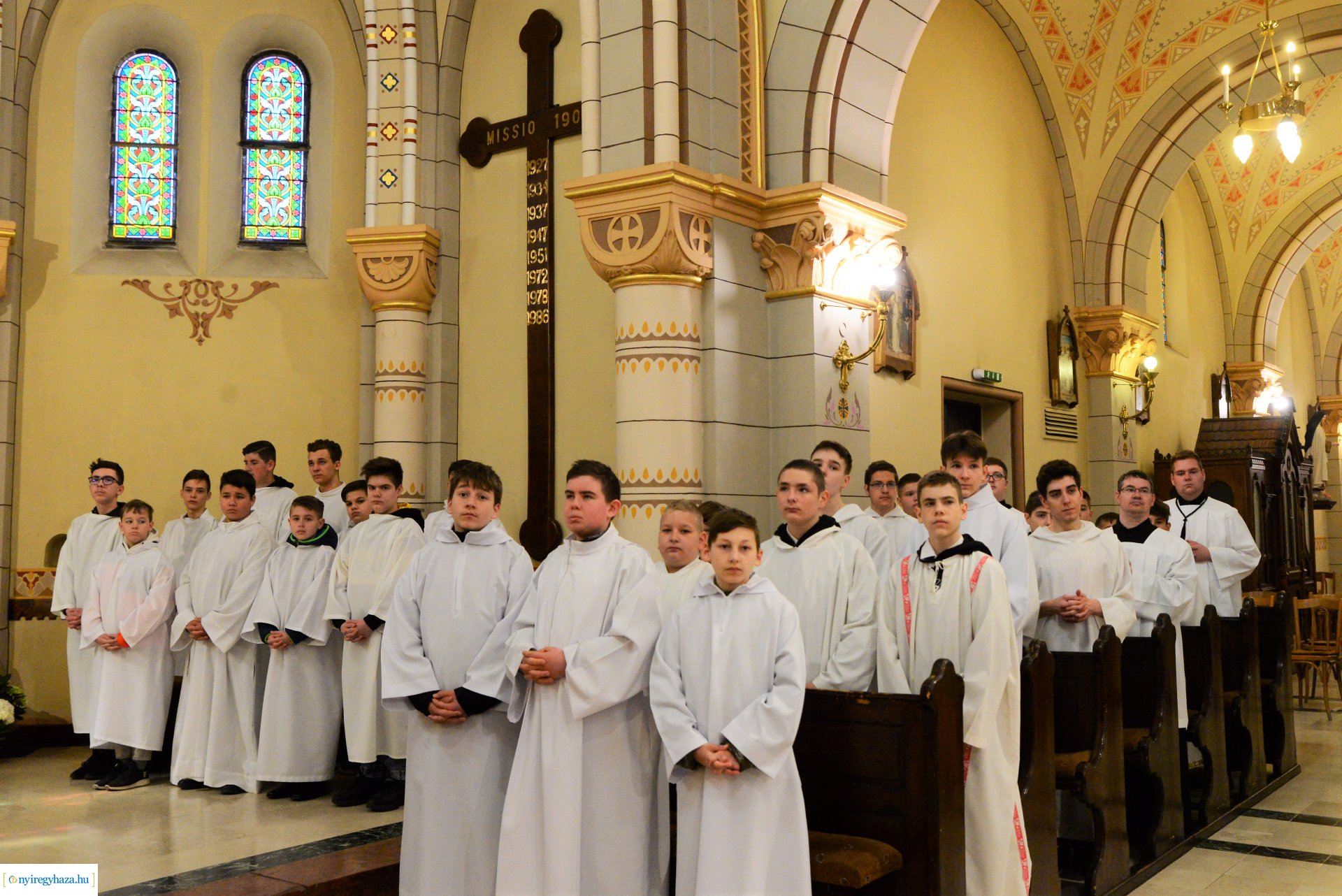Olajszentelési szentmise a Magyarok Nagyasszonya társszékesegyházban