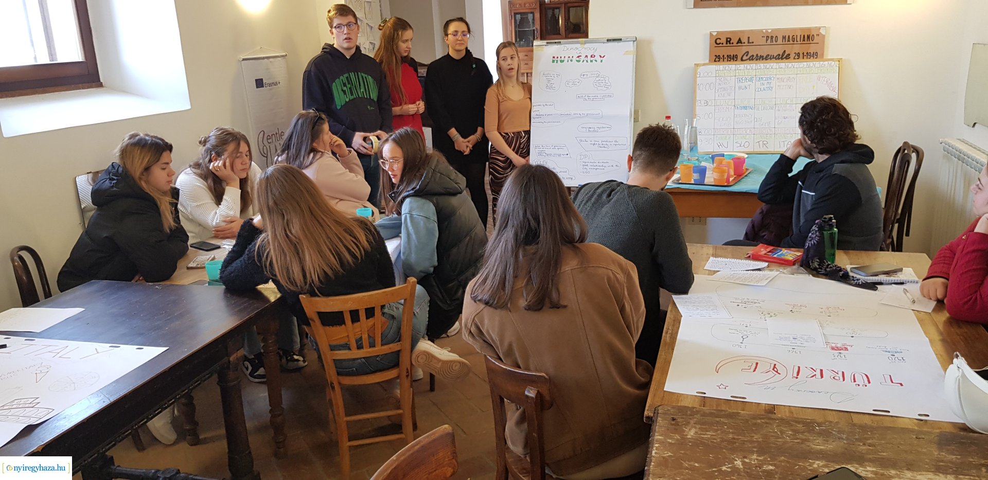 Olaszországban jártak