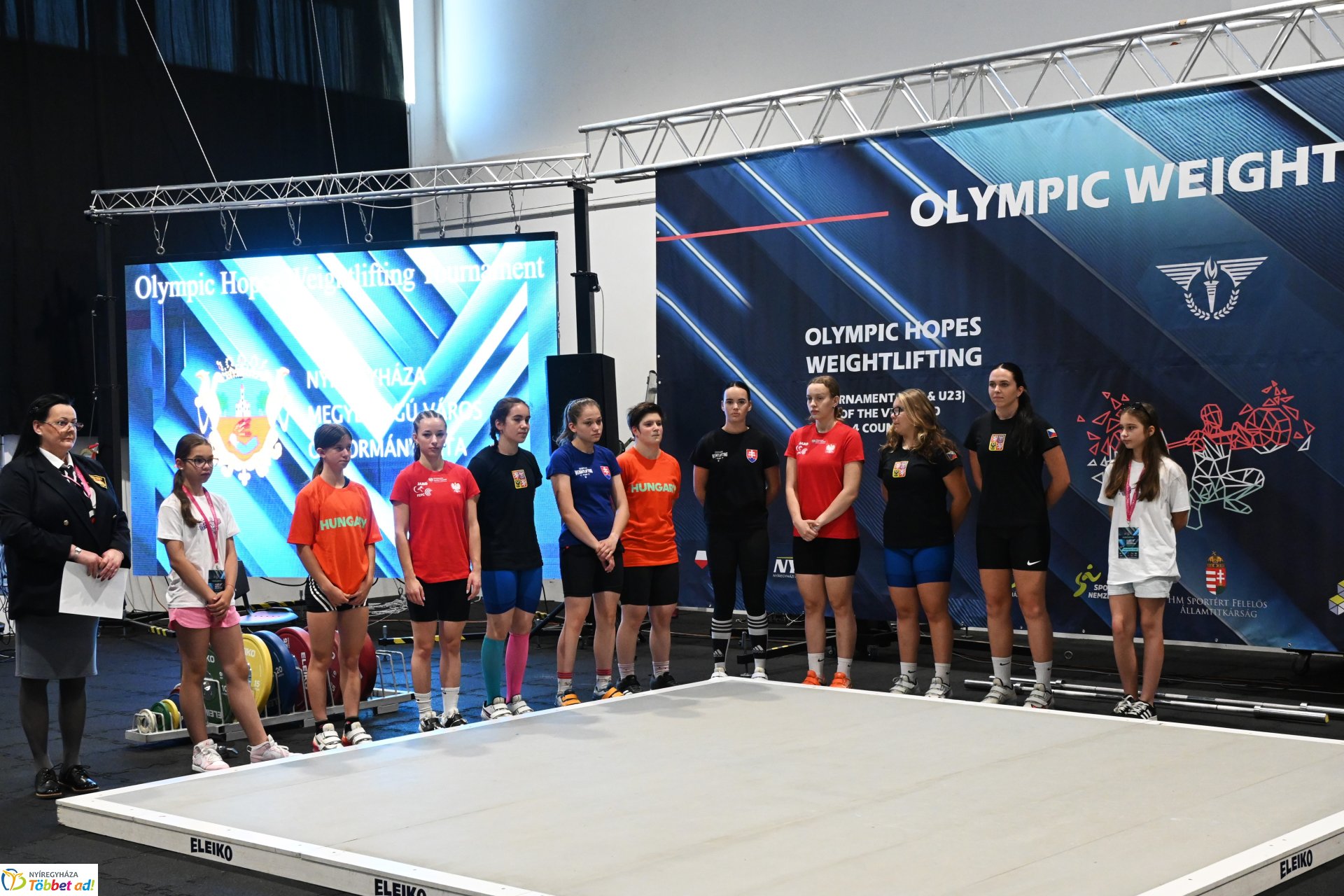 Olimpiai Reménységek Súlyemelő Versenye Nyíregyházán