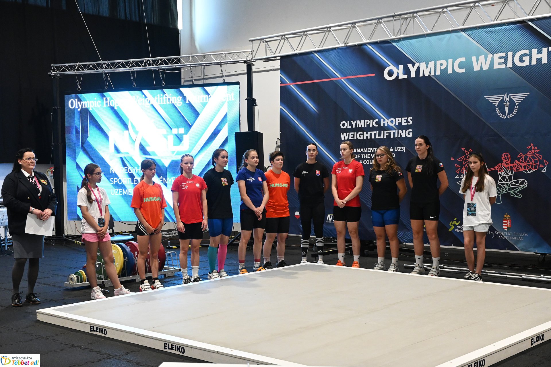 Olimpiai Reménységek Súlyemelő Versenye Nyíregyházán