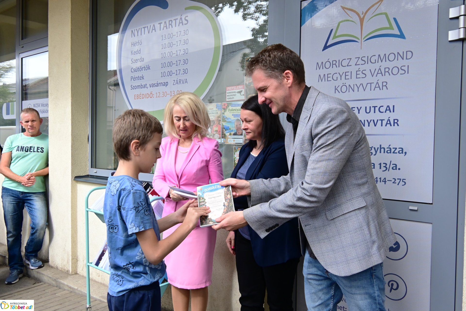 Olvasólétra záróünnepség