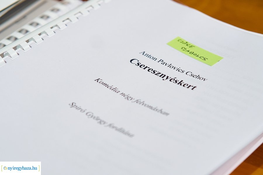 Olvasópróba - Cseresznyéskert