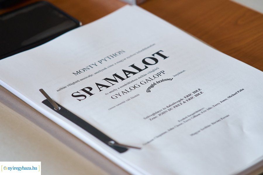 Olvasópróba - Spamalot