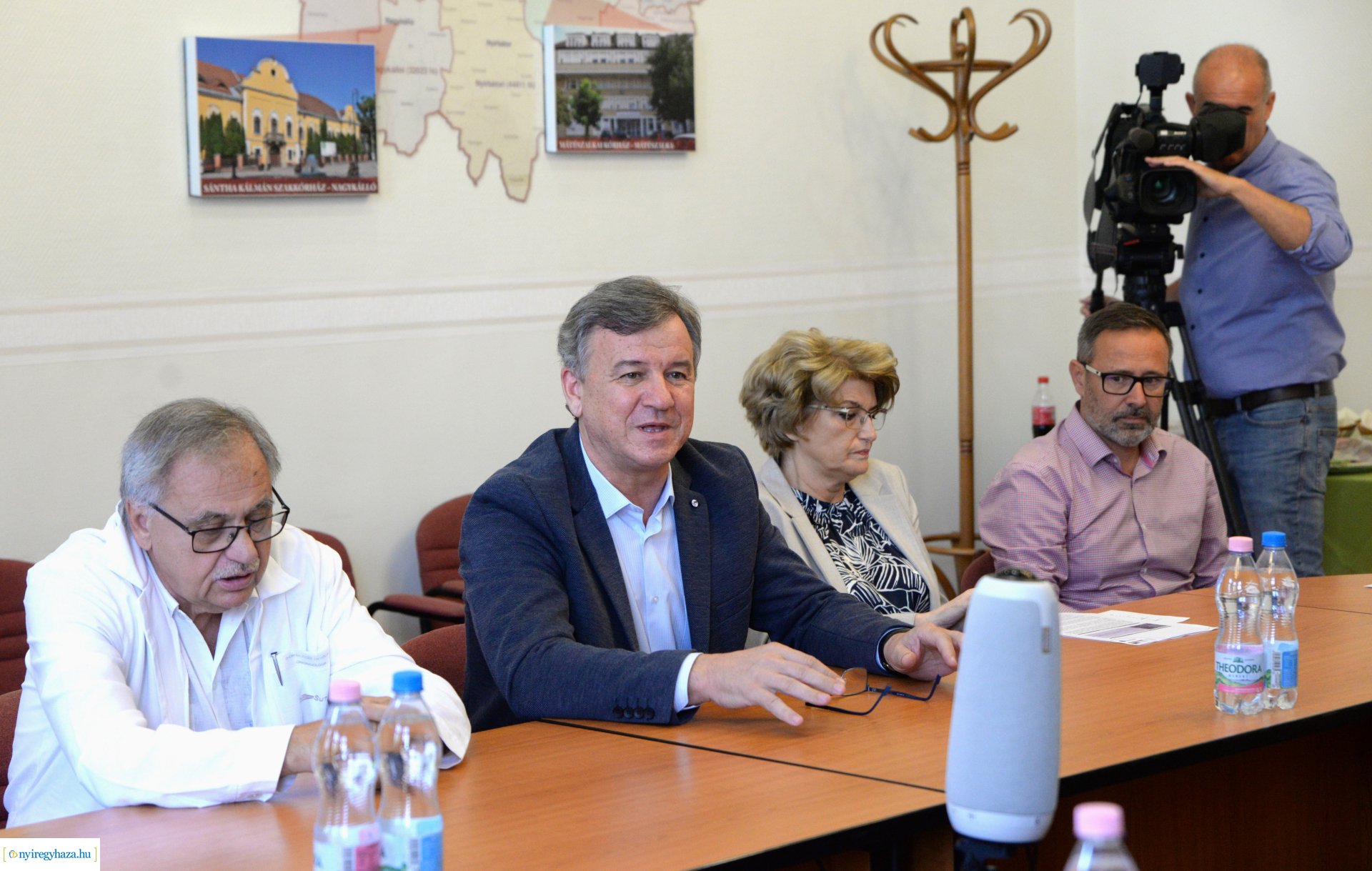 Onkológiai és kardiológiai eszközpark fejlesztés a kórházban - sajtótájékoztató