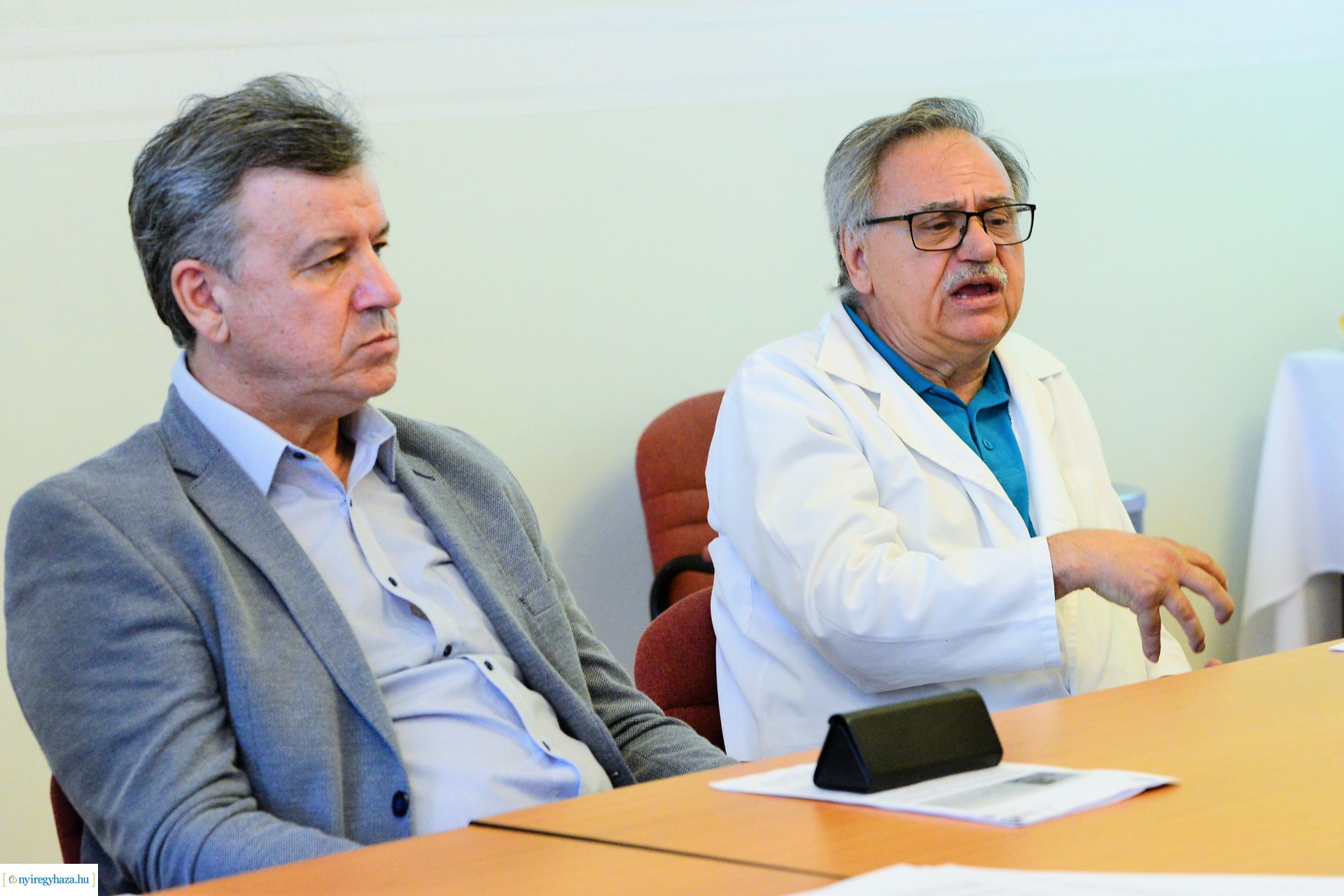 Onkológiai és kardiológiai eszközpark fejlesztése - sajtótájékoztató