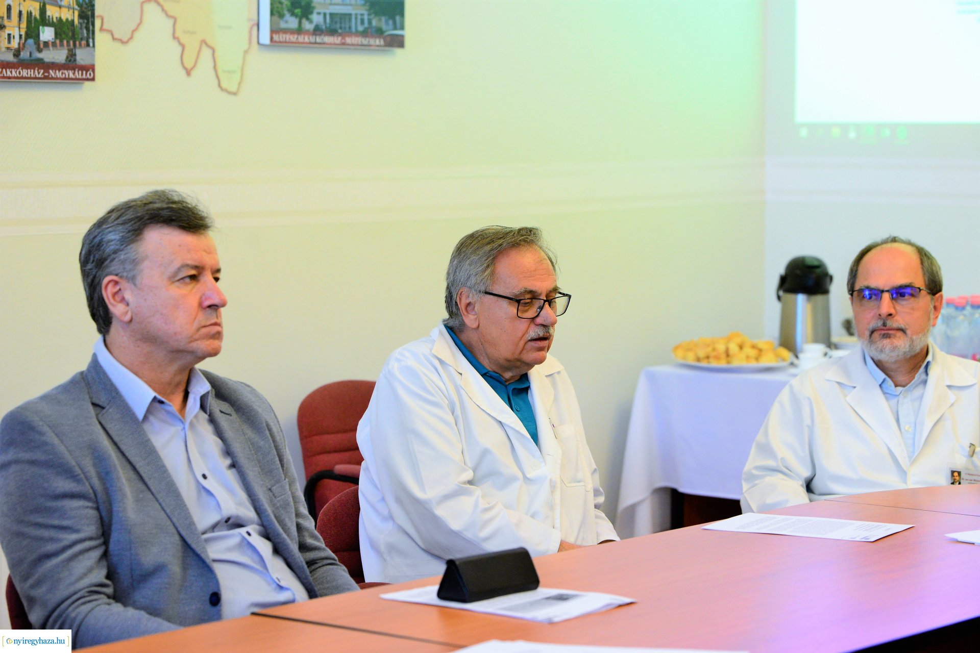 Onkológiai és kardiológiai eszközpark fejlesztése - sajtótájékoztató