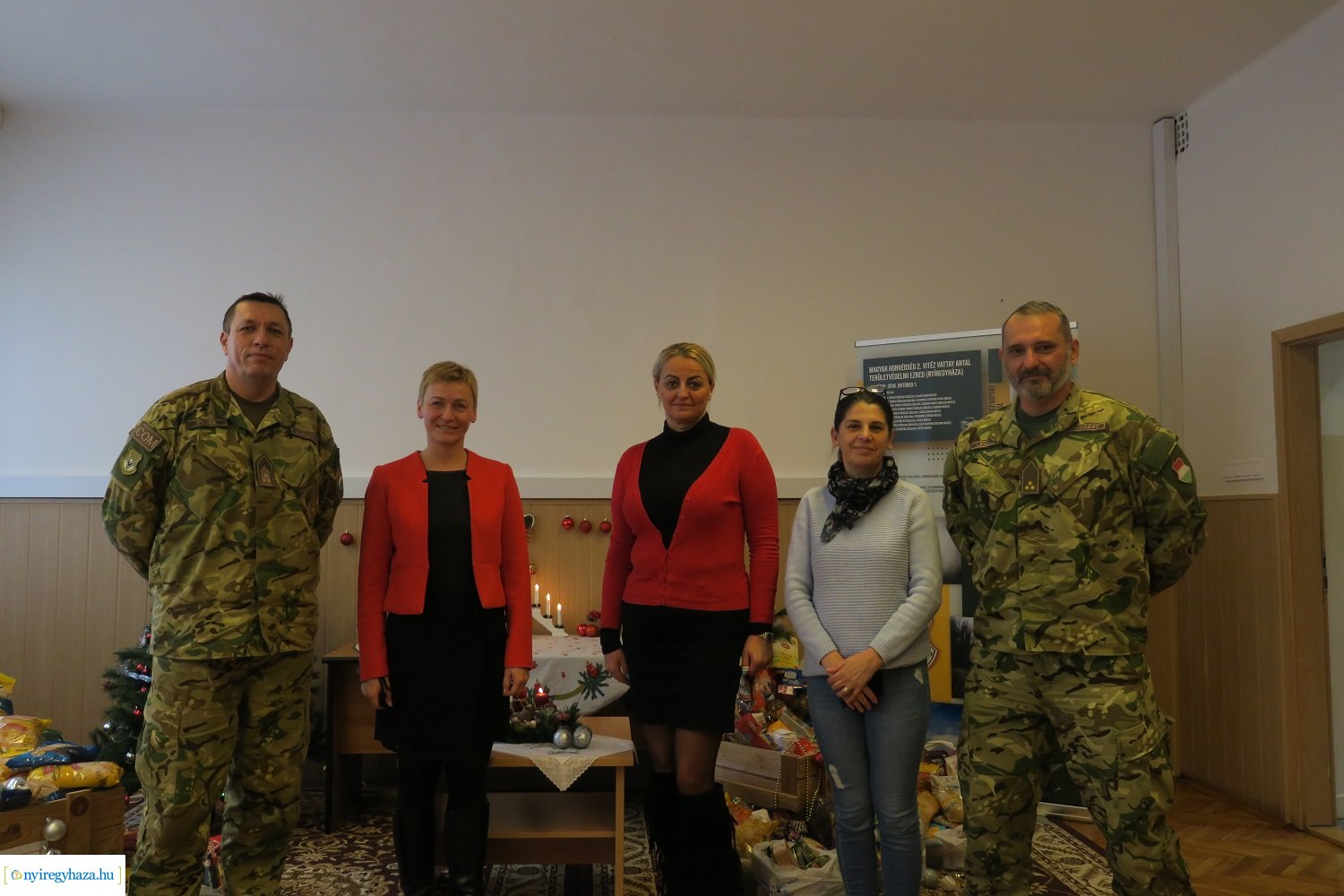 Önzetlen összefogás a nyíregyházi Damjanich laktanyában