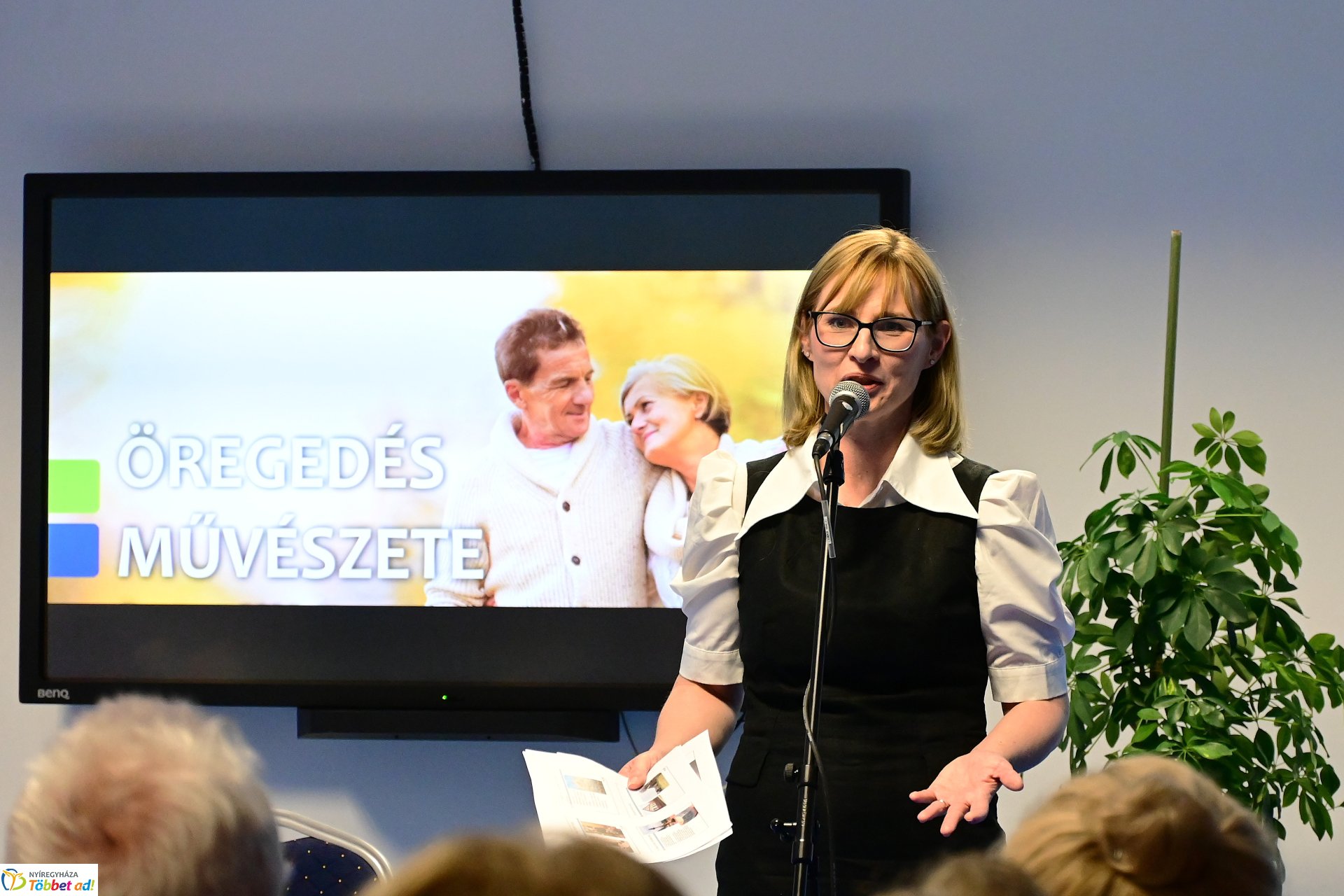 Öregedés művészete - Baloghné Szűcs Zsuzsanna előadása