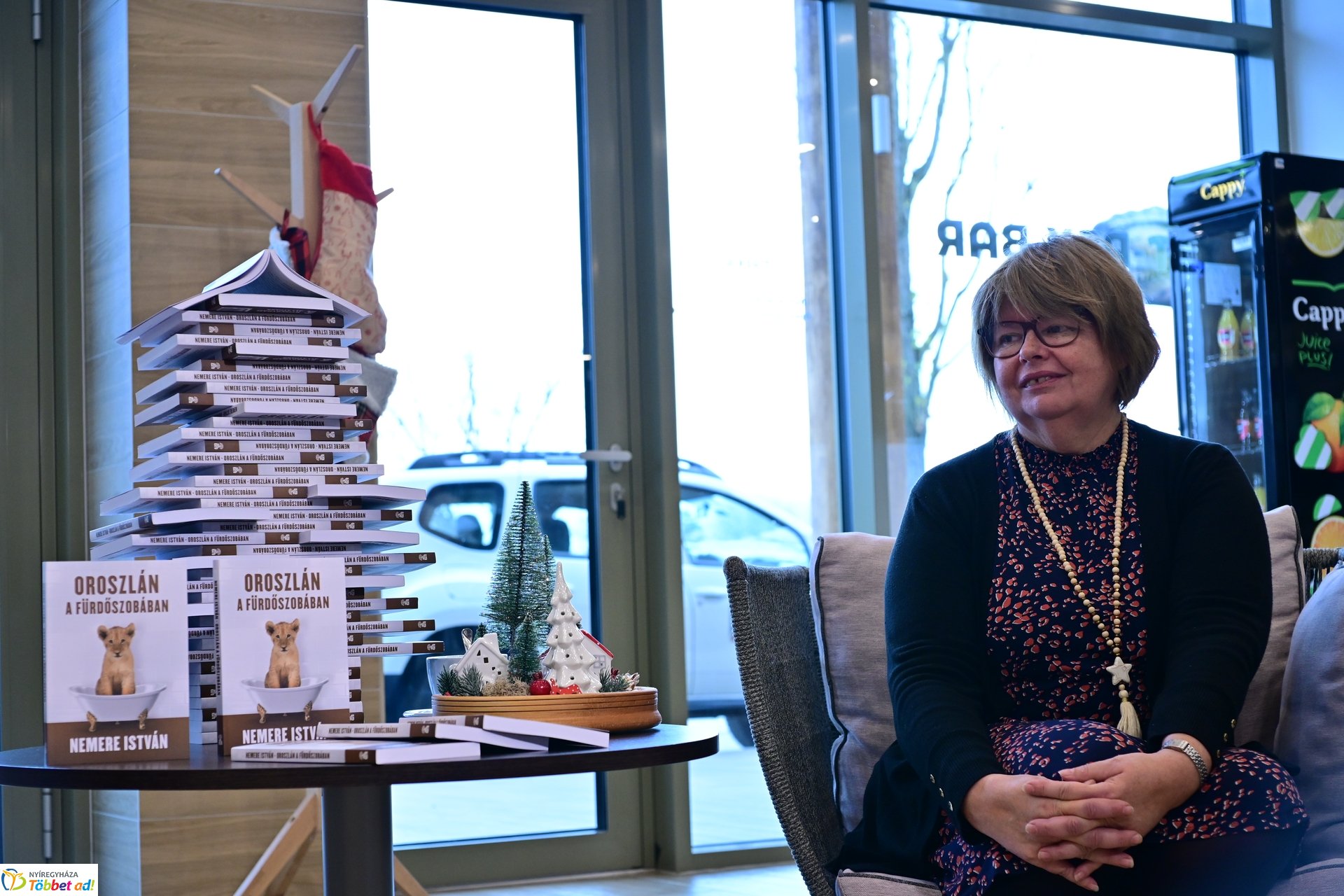 Oroszlán a fürdőszobában - kötetbemutató a Hotel Pangeában