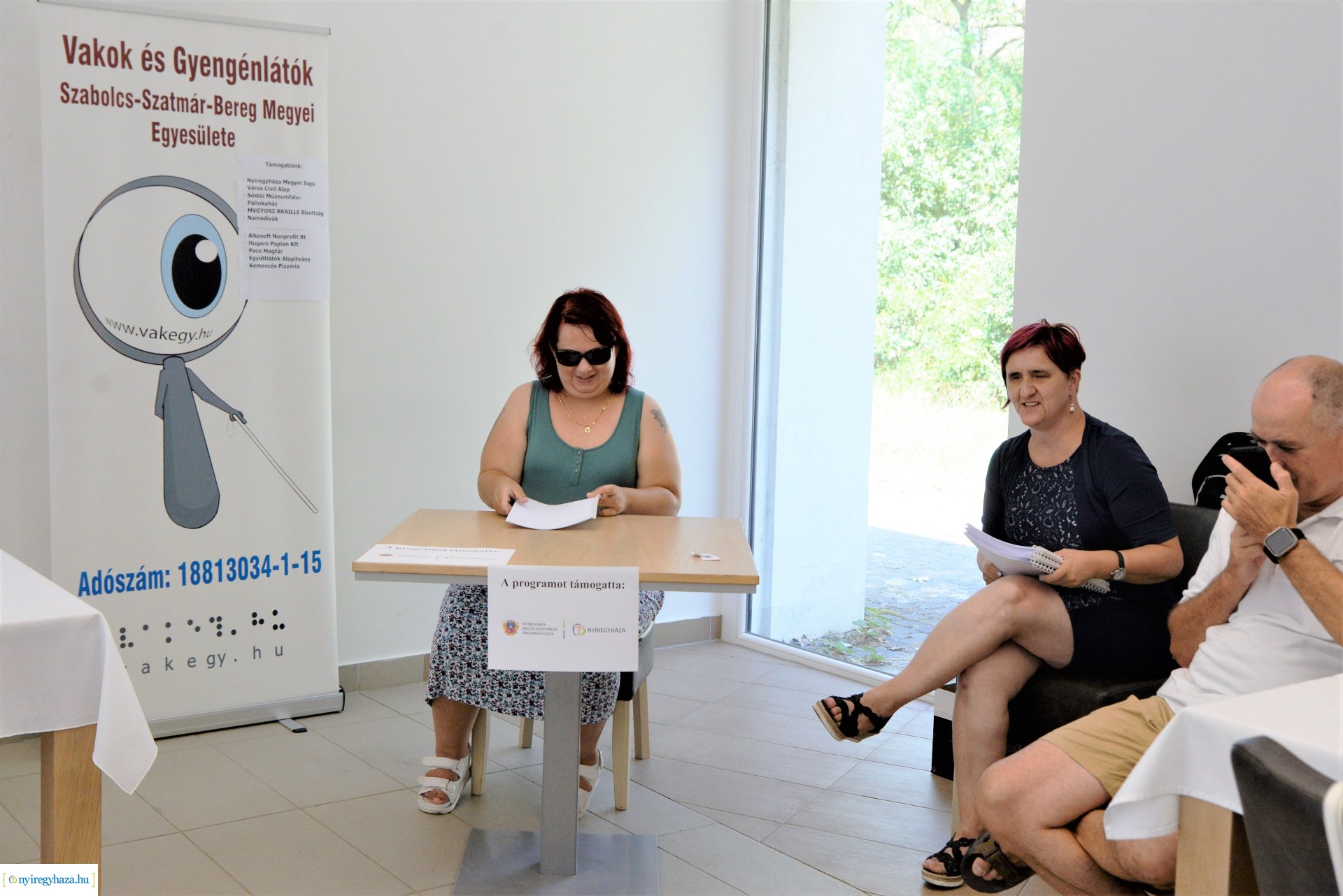 Országos Braille-olvasásverseny Nyíregyházán