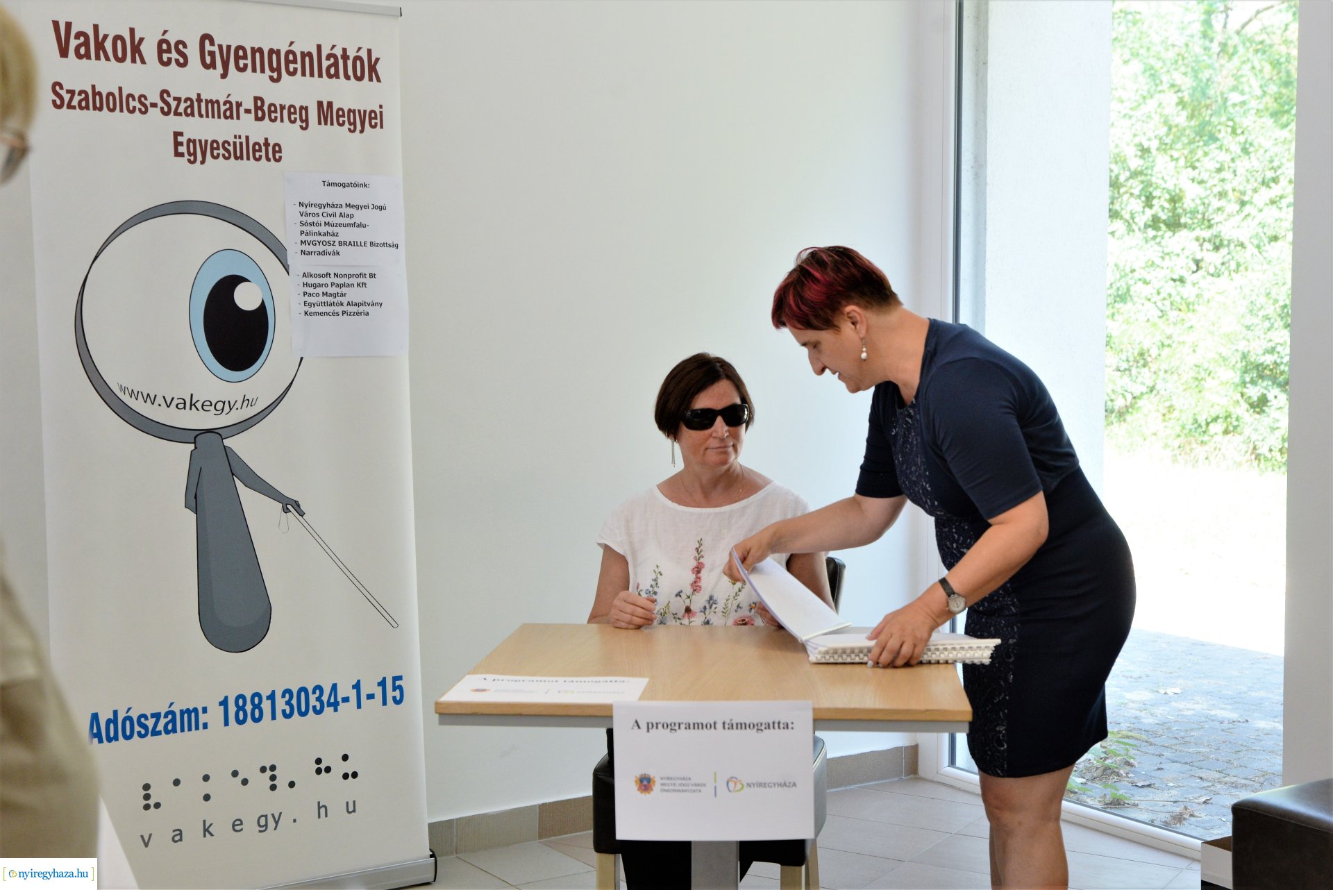 Országos Braille-olvasásverseny Nyíregyházán