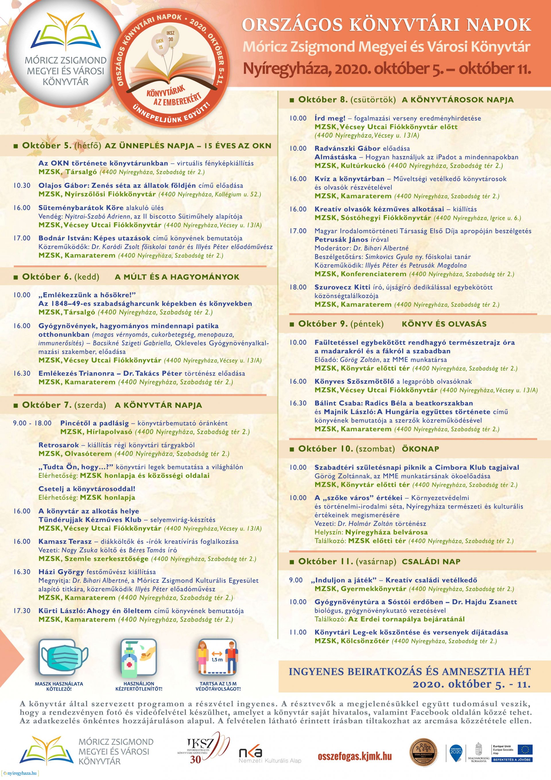 Országos Könyvtári Napok plakátok