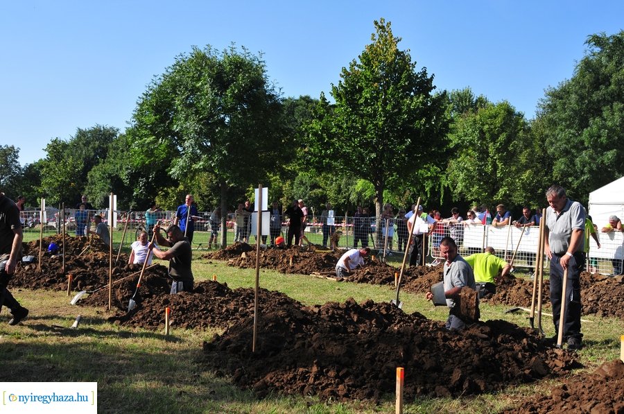 Országos Sírásó verseny Nyíregyházán - 2023