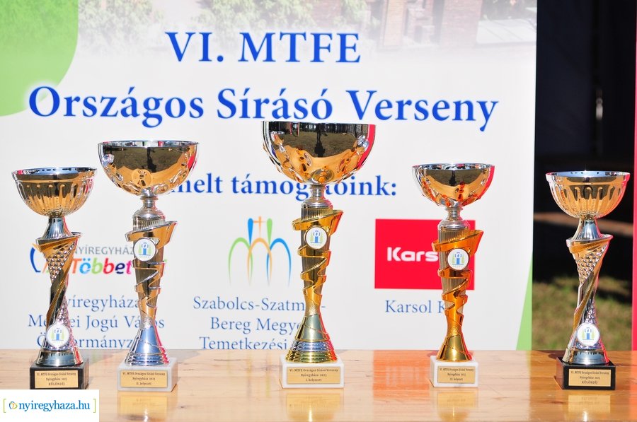 Országos Sírásó verseny Nyíregyházán - 2023