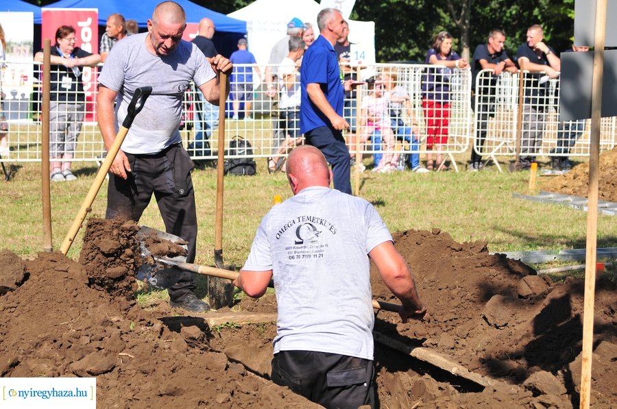 Országos Sírásó verseny Nyíregyházán - 2023