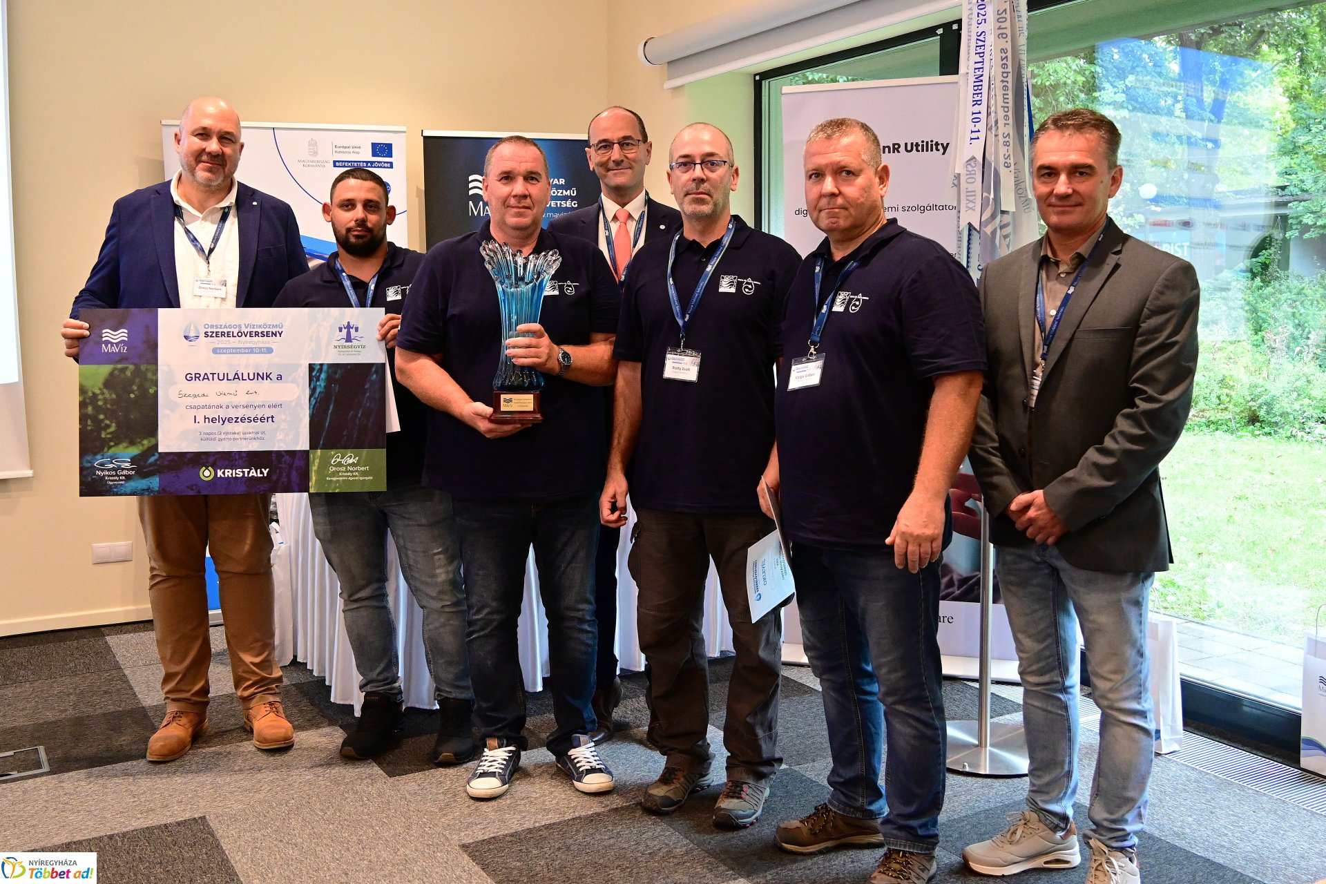 Országos Víziközmű Szerelőverseny Nyíregyházán - elméleti feladatok