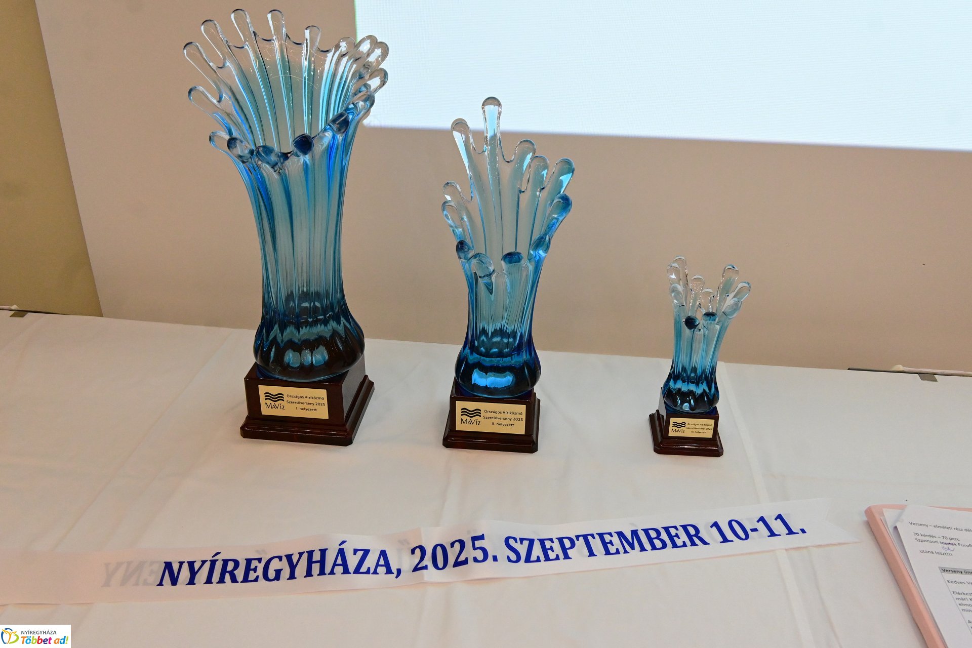 Országos Víziközmű Szerelőverseny Nyíregyházán - elméleti feladatok