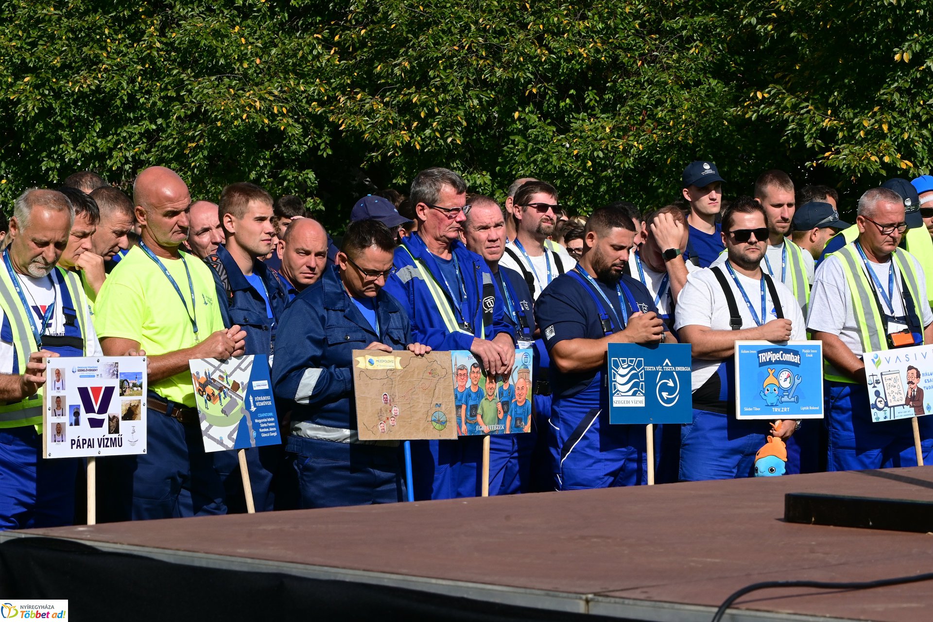 Országos Víziközmű Szerelőverseny Nyíregyházán - gyakorlati nap