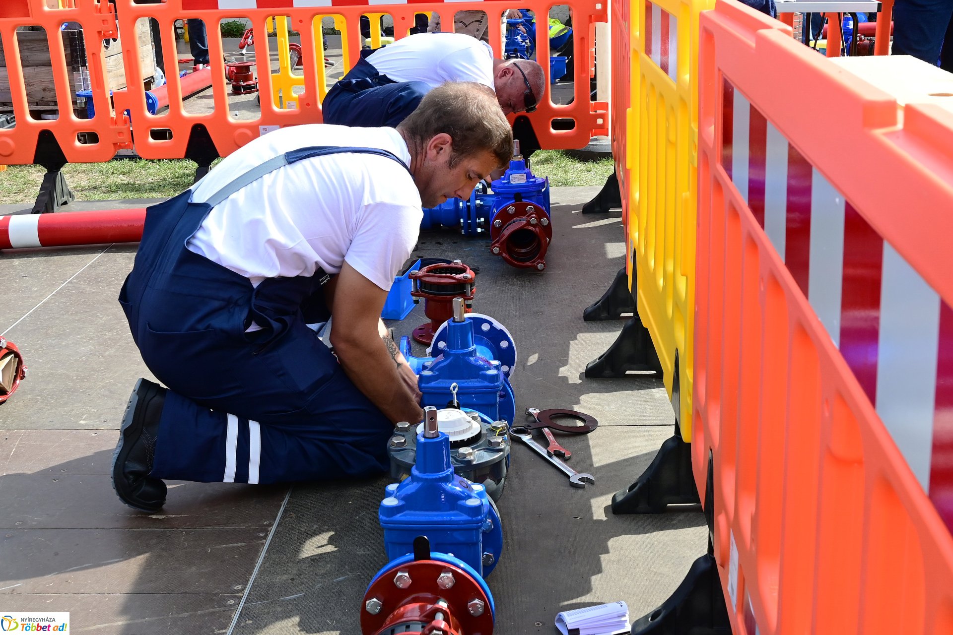 Országos Víziközmű Szerelőverseny Nyíregyházán - gyakorlati nap