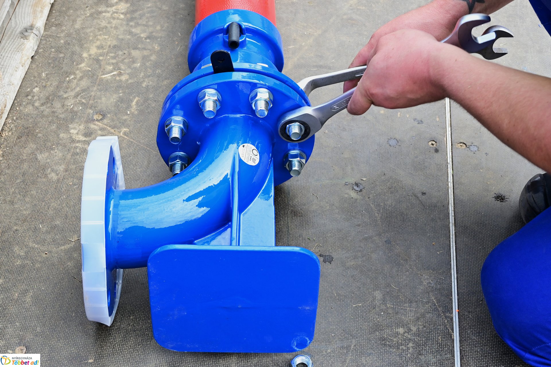 Országos Víziközmű Szerelőverseny Nyíregyházán - gyakorlati nap