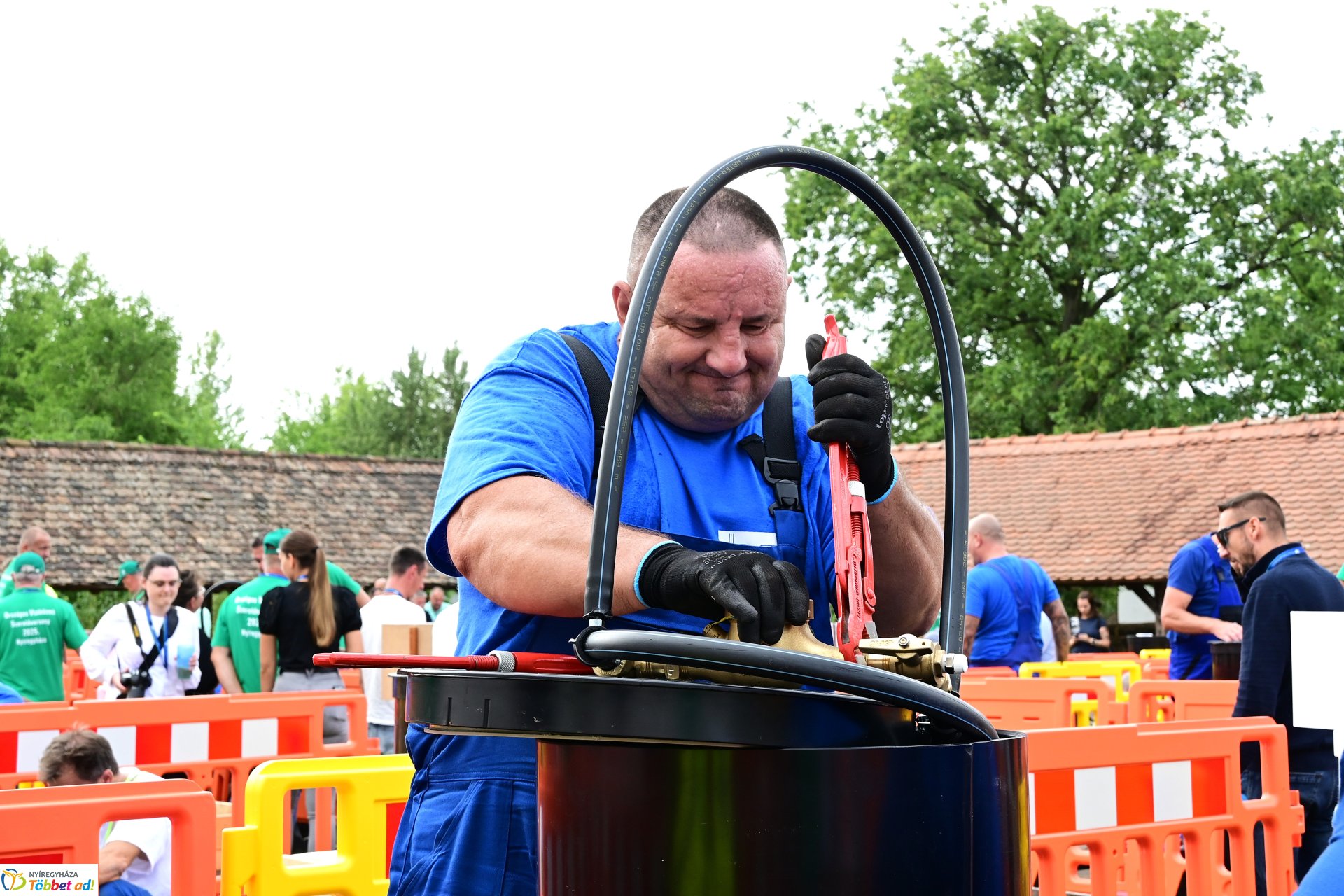 Országos Víziközmű Szerelőverseny Nyíregyházán - gyakorlati nap