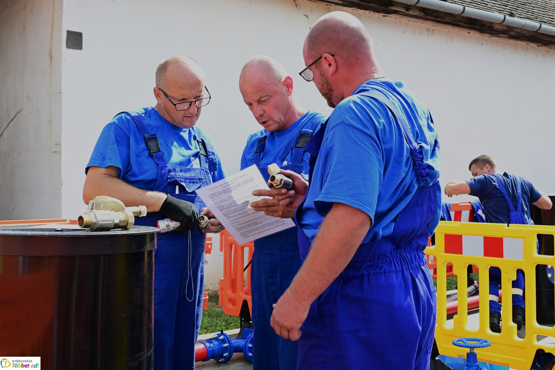 Országos Víziközmű Szerelőverseny Nyíregyházán - gyakorlati nap