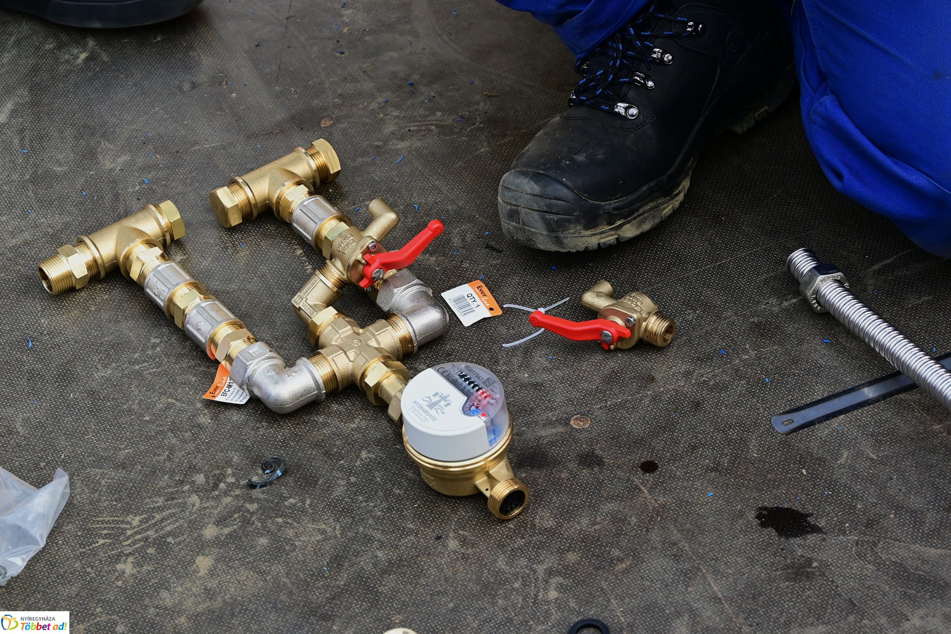 Országos Víziközmű Szerelőverseny Nyíregyházán - gyakorlati nap