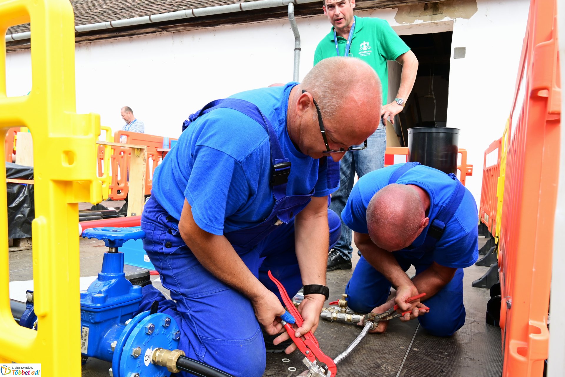 Országos Víziközmű Szerelőverseny Nyíregyházán - gyakorlati nap