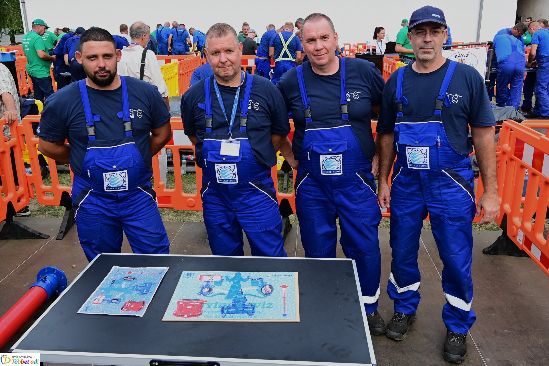 Országos Víziközmű Szerelőverseny Nyíregyházán - gyakorlati nap