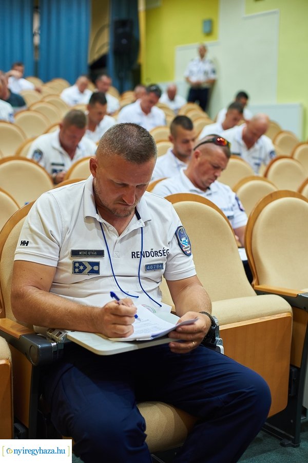 Országos Vízirendészeti Rendőr Járőrverseny megnyitó 20220907