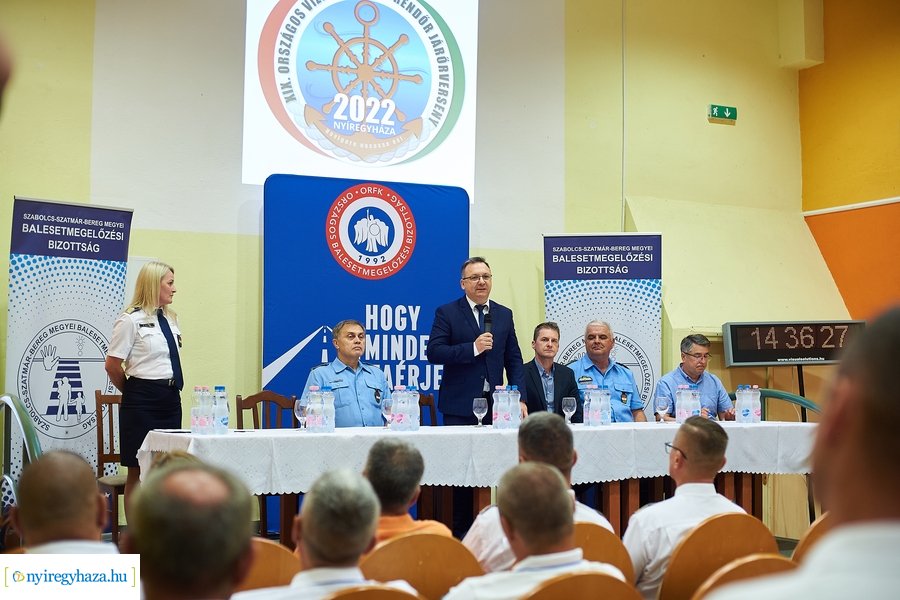 Országos Vízirendészeti Rendőr Járőrverseny megnyitó 20220907