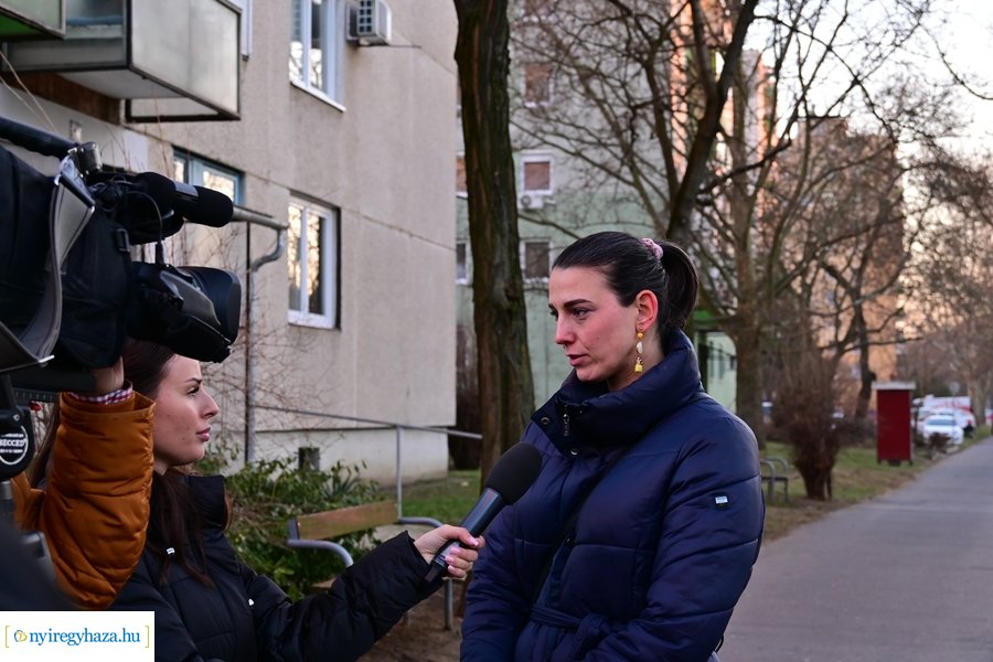 Ószőlő utca fejlesztése - sajtótájékoztató