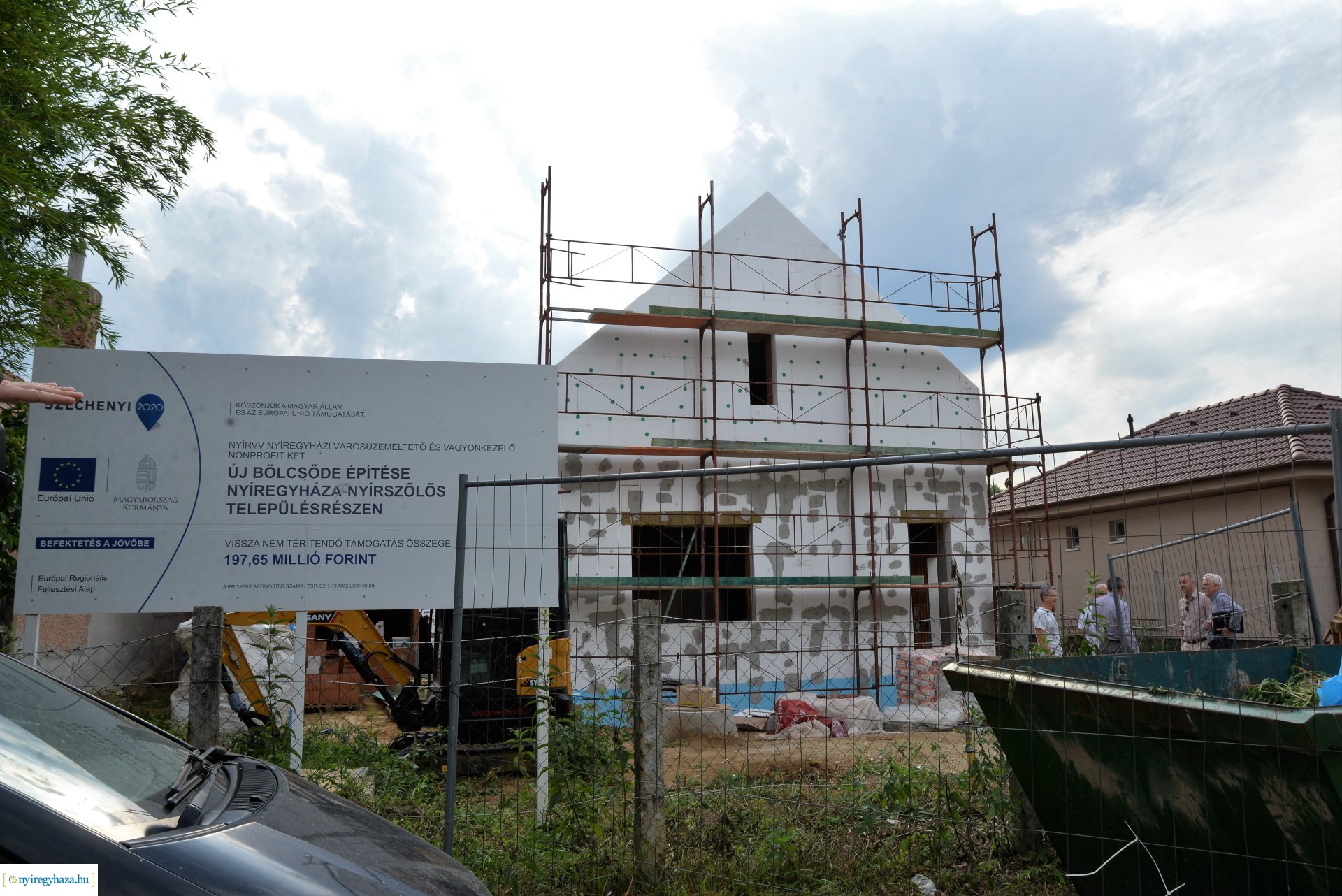 Őszre elkészül, tavasztól várják a gyereket a nyírszőlősi bölcsődében