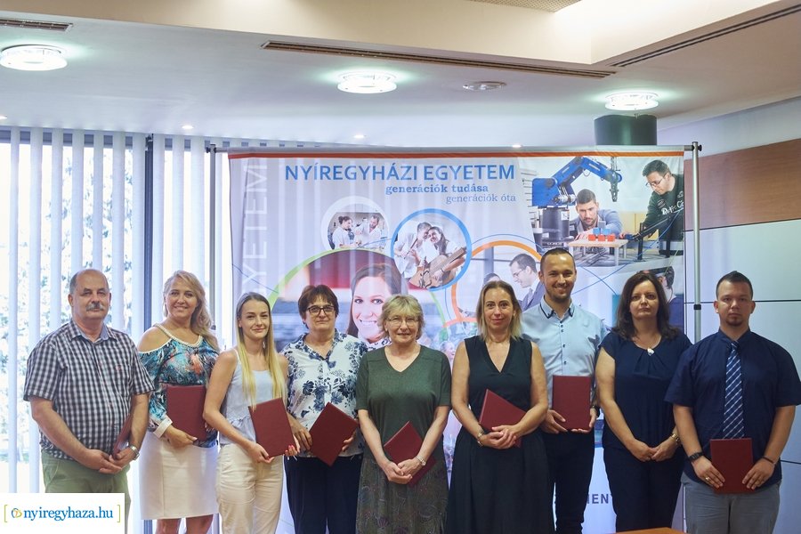 OTDK oklevél átadó az egyetemen