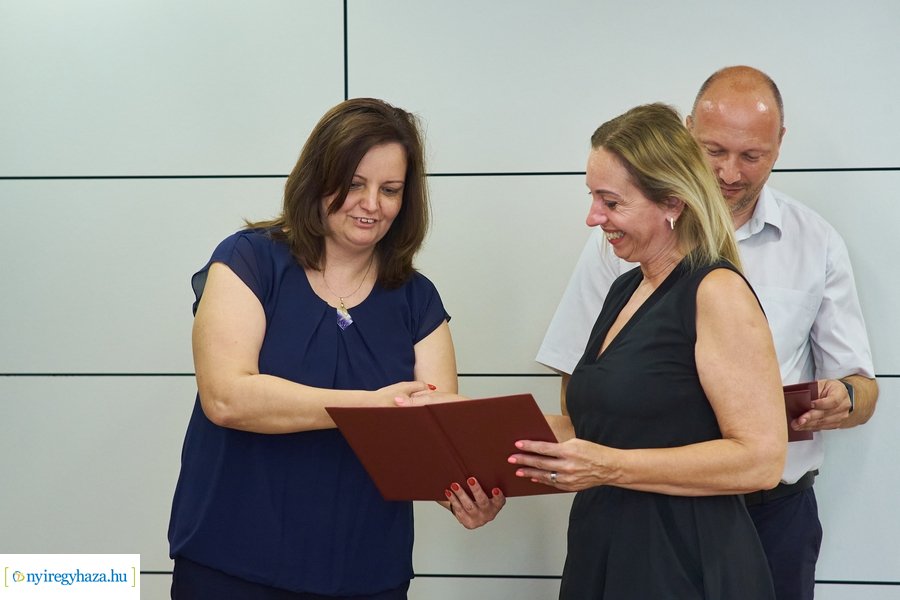 OTDK oklevél átadó az egyetemen