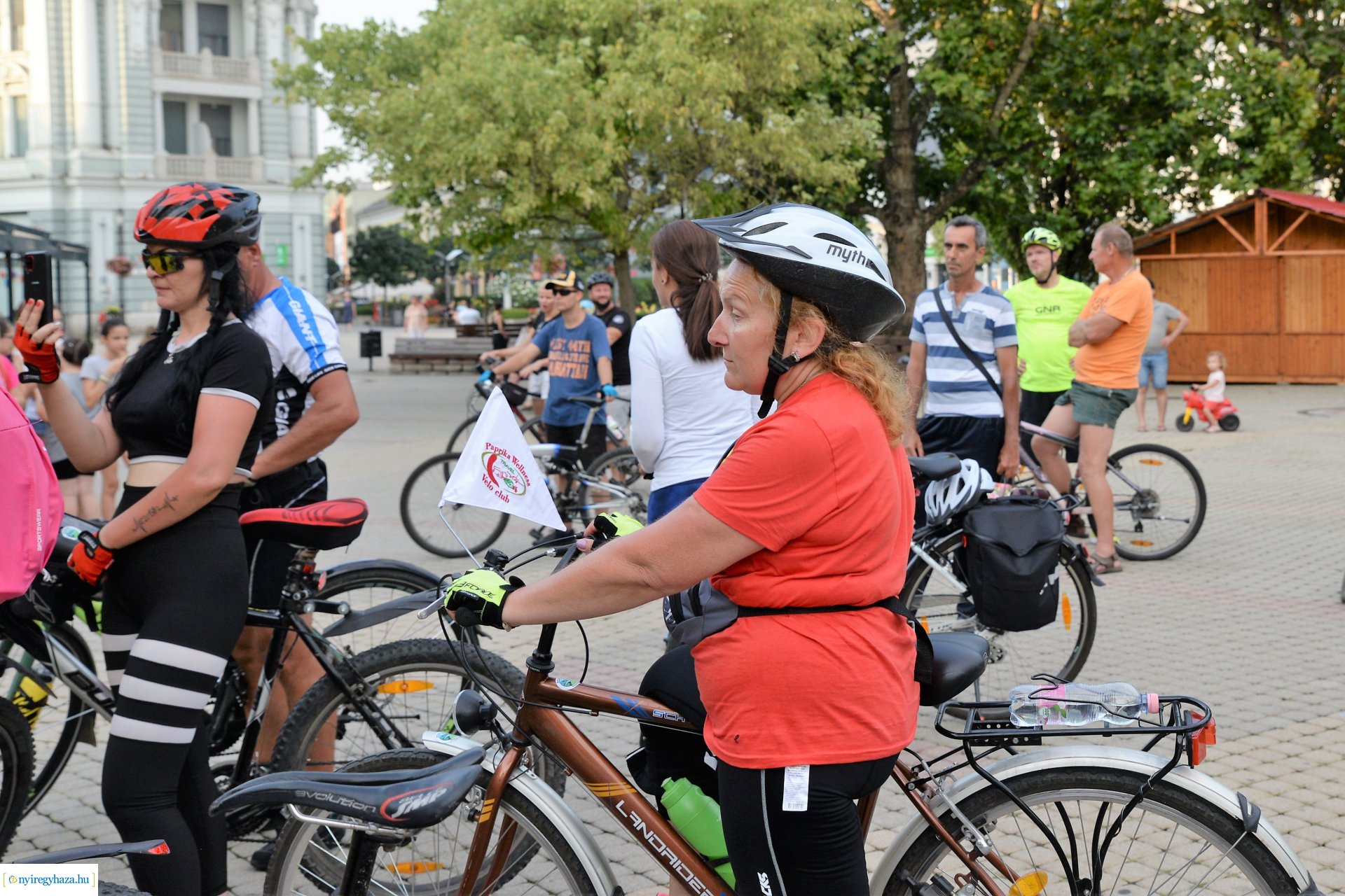 Otthonról haza - kerékpárosok érkeztek városunkba