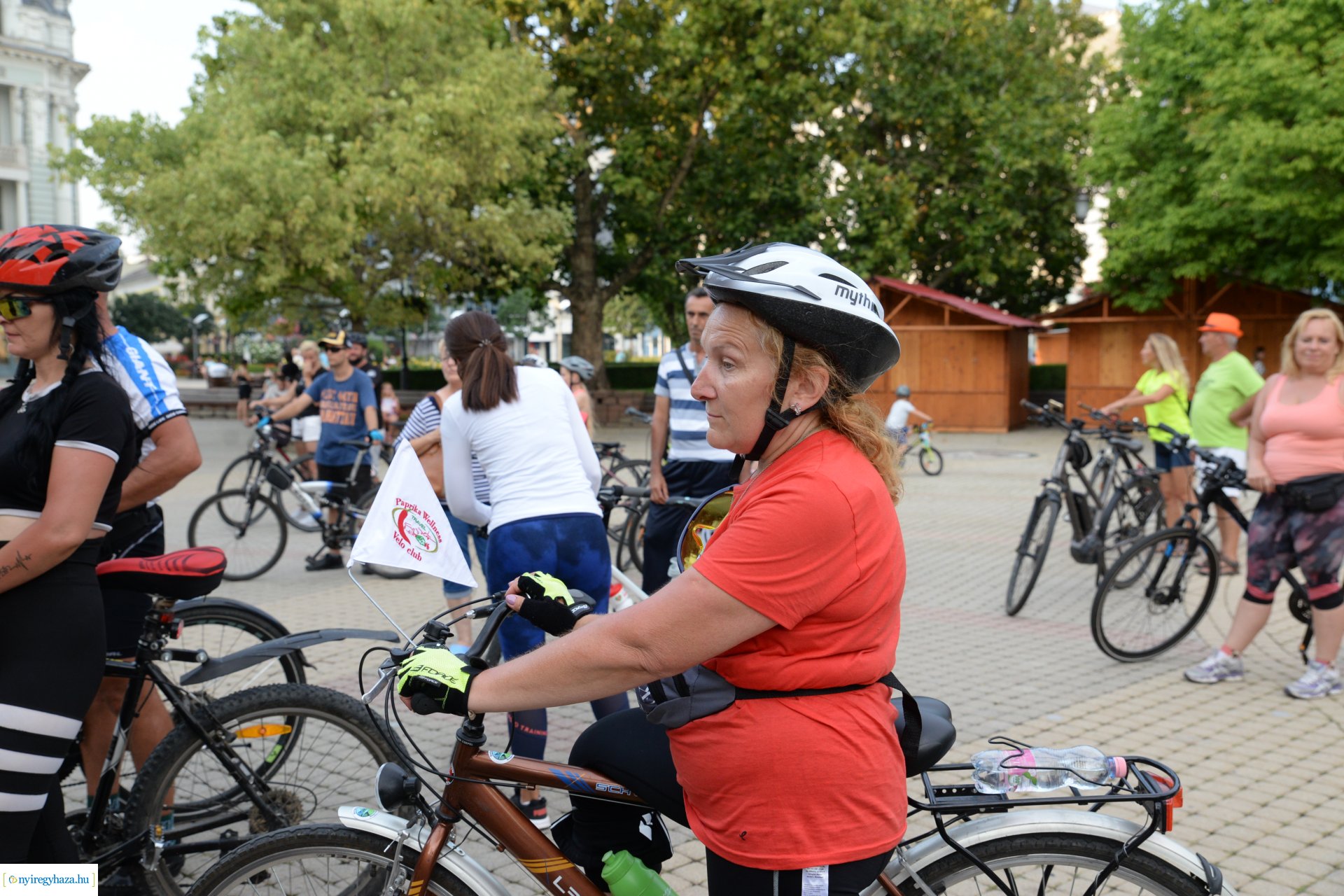 Otthonról haza - kerékpárosok érkeztek városunkba