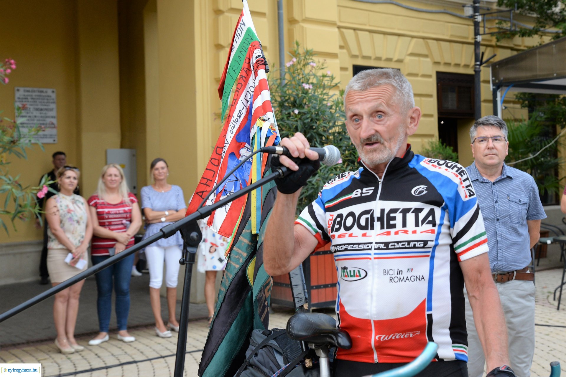 Otthonról haza - kerékpárosok érkeztek városunkba