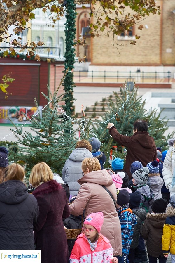 Ovisok díszítették a kis karácsonyfákat 2021