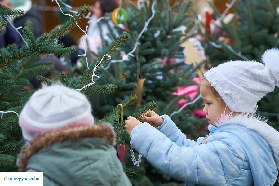 Ovisok díszítették a kis karácsonyfákat 2021