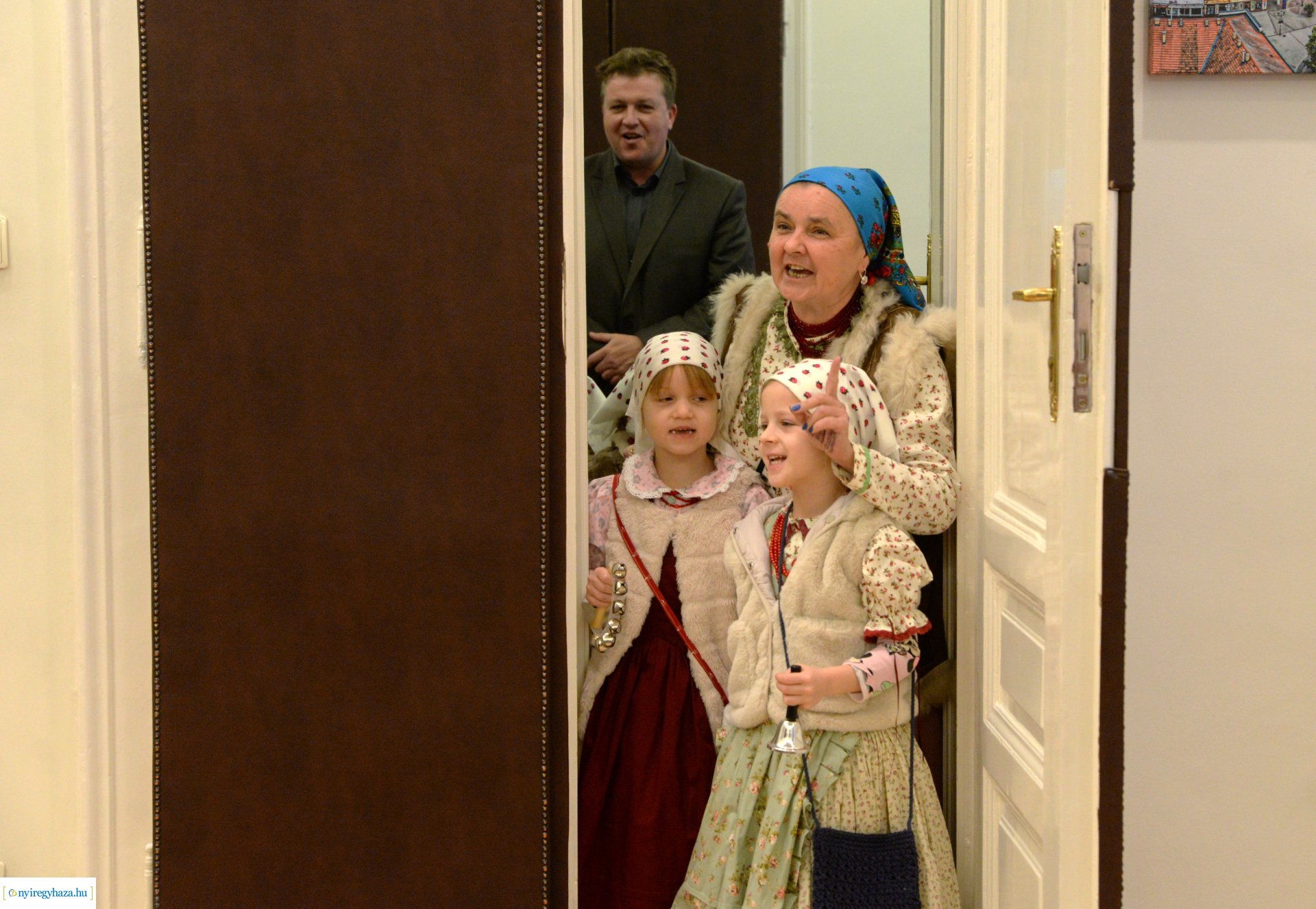 Óvodás vendégek jártak a Városházán