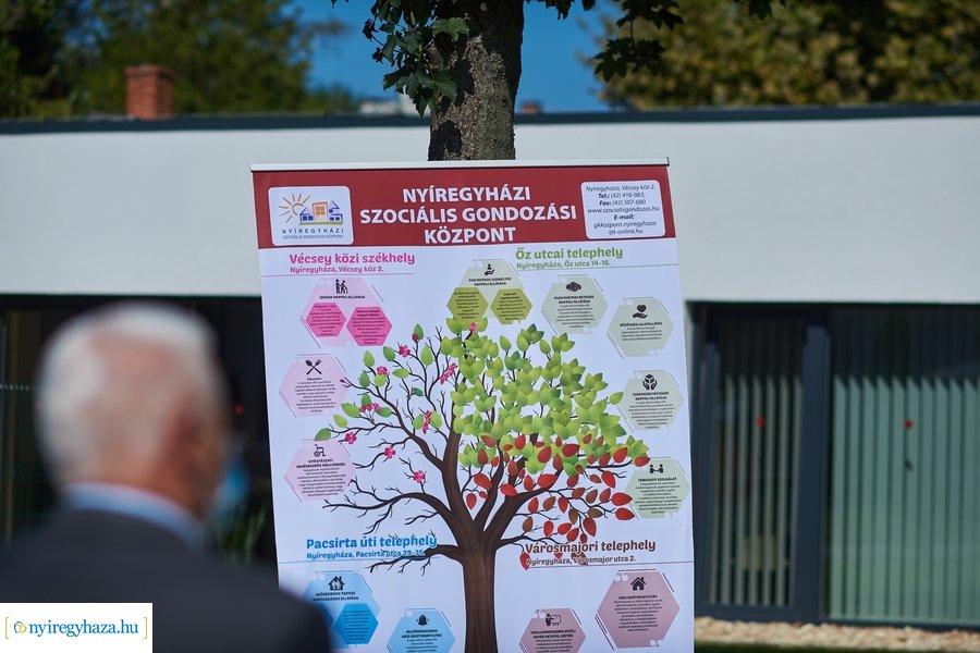 Őz utcai szociális itnézmény projektzárója