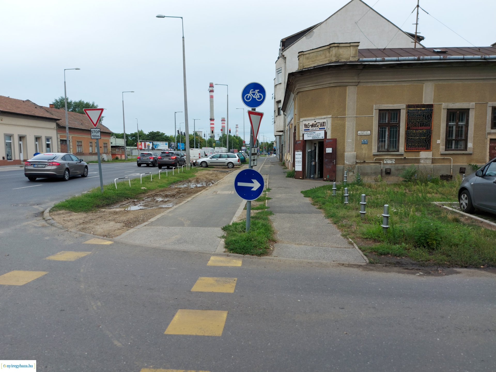 Pacsirta utca tábla