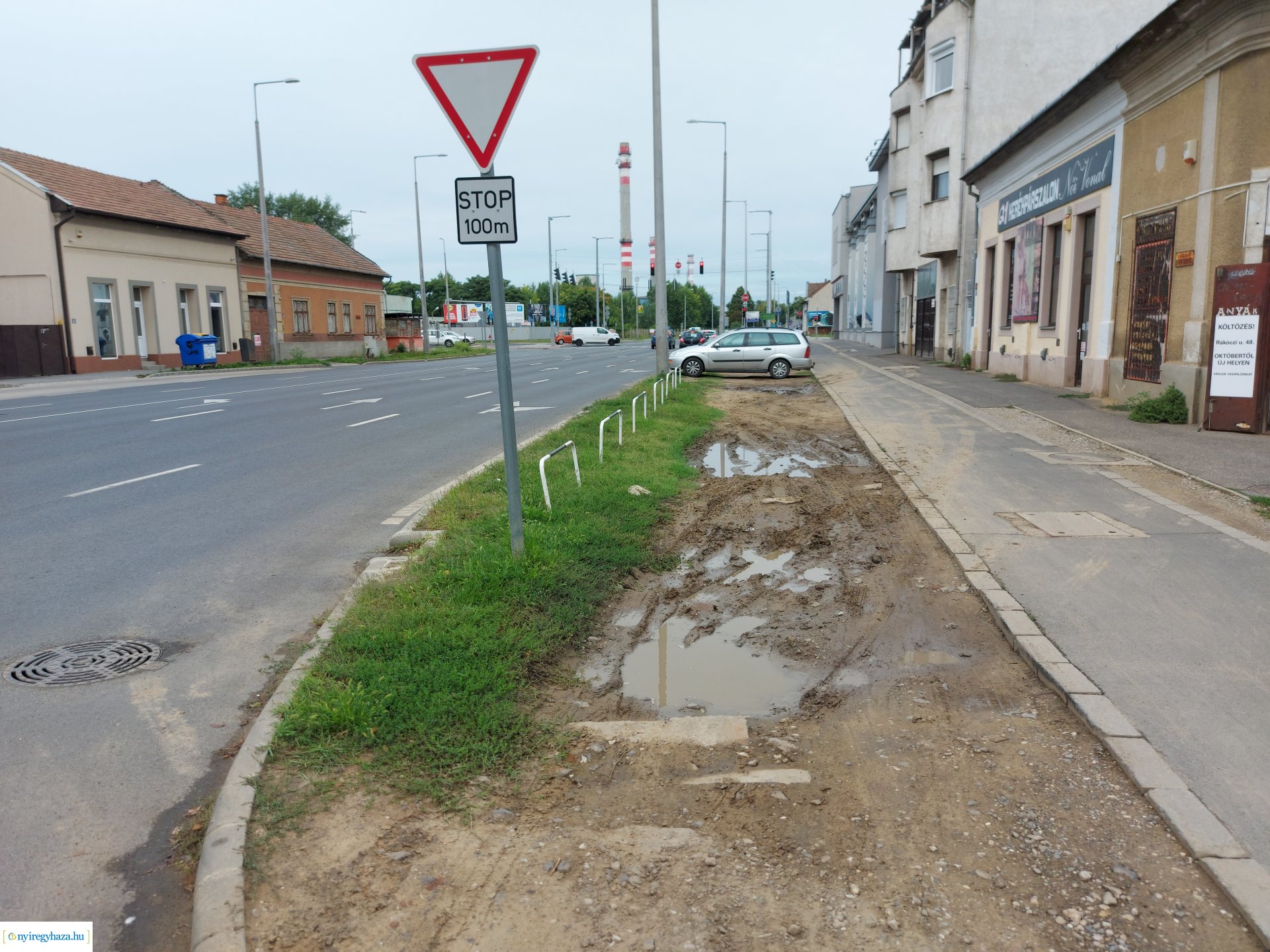 Pacsirta utca tábla